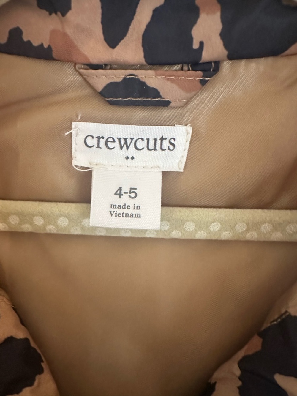 Crewcuts Leopard Patterned Jacket - Picture 2 of 4